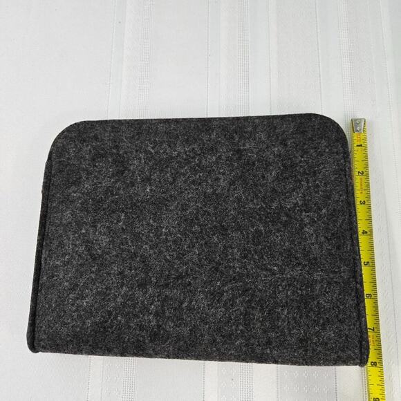 Document Organizers - Zippered Gray Felt Pouches in 3 Sizes - Picture 7 of 9